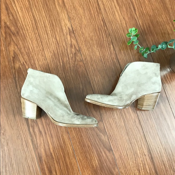 VINCE Suede Havana Ankle Boho Western Boots Size 9 - Picture 8 of 8